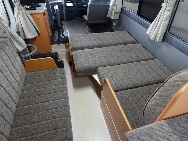 キャンピングカー バスコン ｼﾋﾞﾘｱﾝ ﾏﾘﾅRV Lｷｬﾋﾞﾝ 二段ﾍﾞｯﾄﾞ