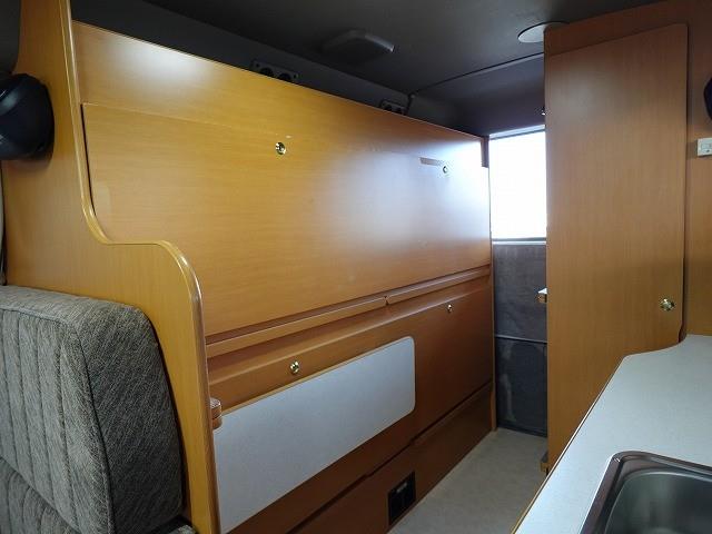 キャンピングカー バスコン ｼﾋﾞﾘｱﾝ ﾏﾘﾅRV Lｷｬﾋﾞﾝ 二段ﾍﾞｯﾄﾞ
