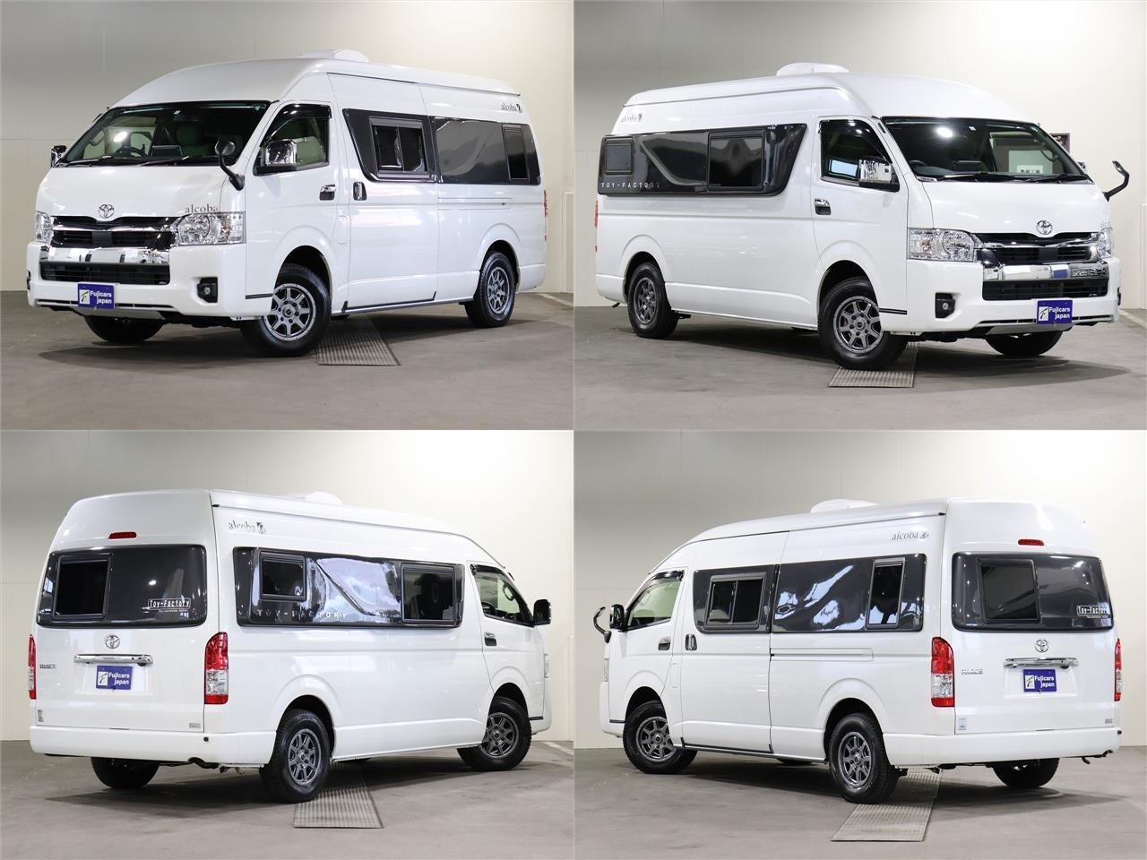 キャンピングカー バンコン ﾊｲｴｰｽ ﾄｲﾌｧｸﾄﾘｰ ｱﾙｺｰﾊﾞ　4WD　FF