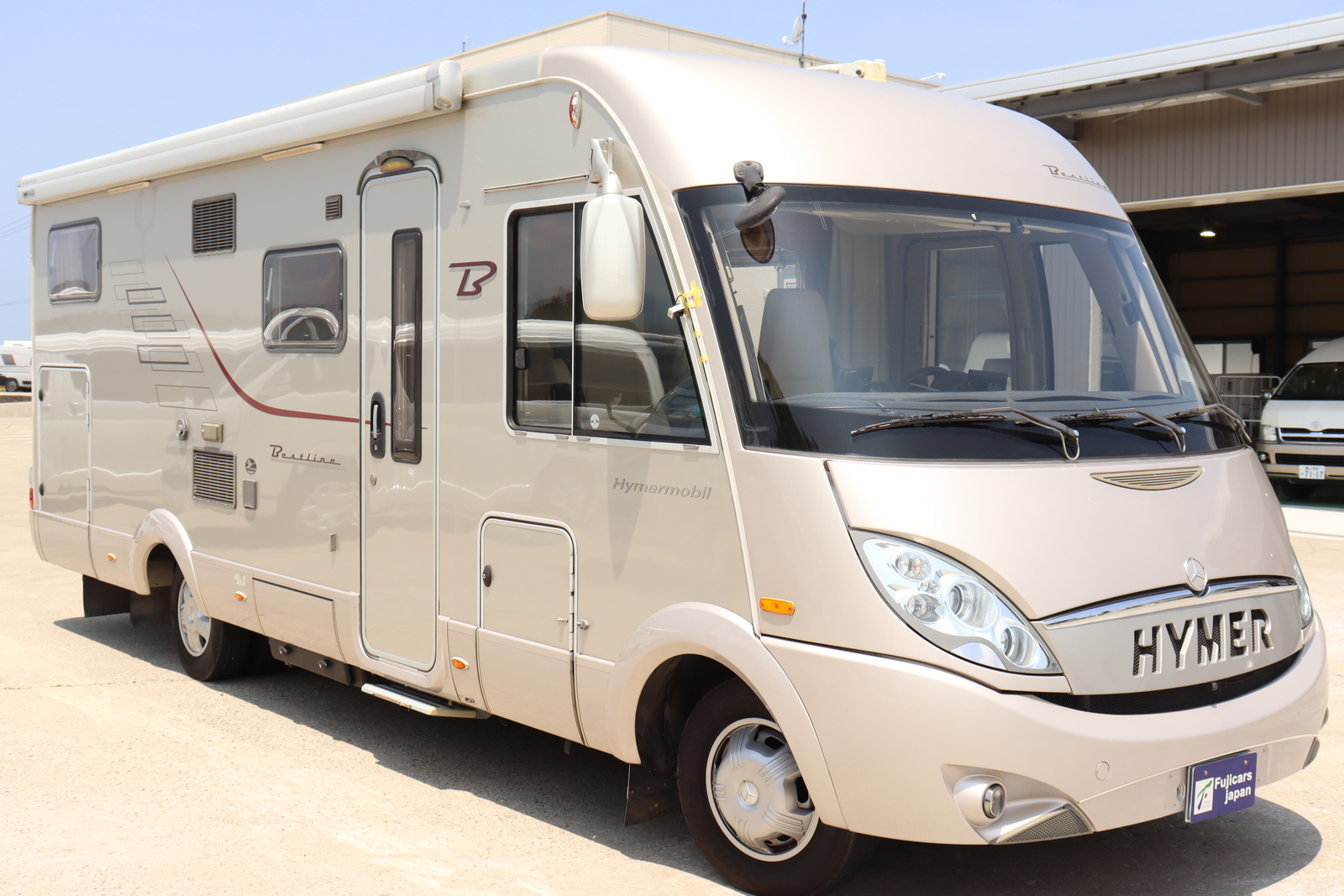 キャンピングカー バスコン ﾍﾞﾝﾂ ﾊｲﾏｰB675SL ﾙｰﾌｴｱｺﾝ FFﾋｰﾀｰ