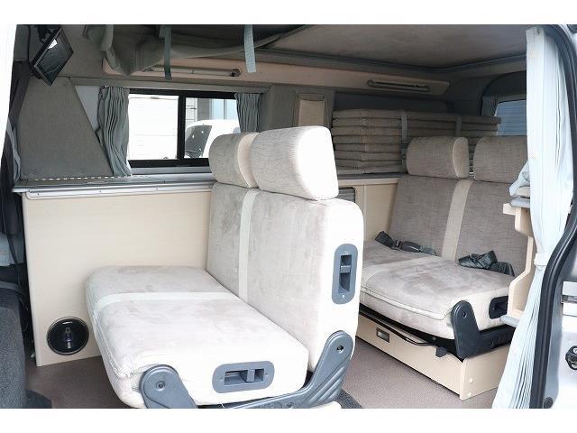 キャンピングカー バンコン ﾊｲｴｰｽ ｱﾑｸﾗﾌﾄ ｺﾝﾊﾟｽPOPUP 4WD