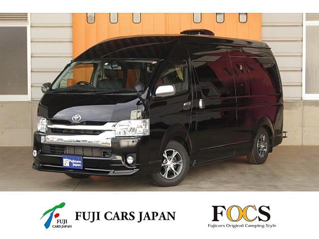 キャンピングカー バンコン ハイエース FOCS Di 4WD FF 電子レンジ