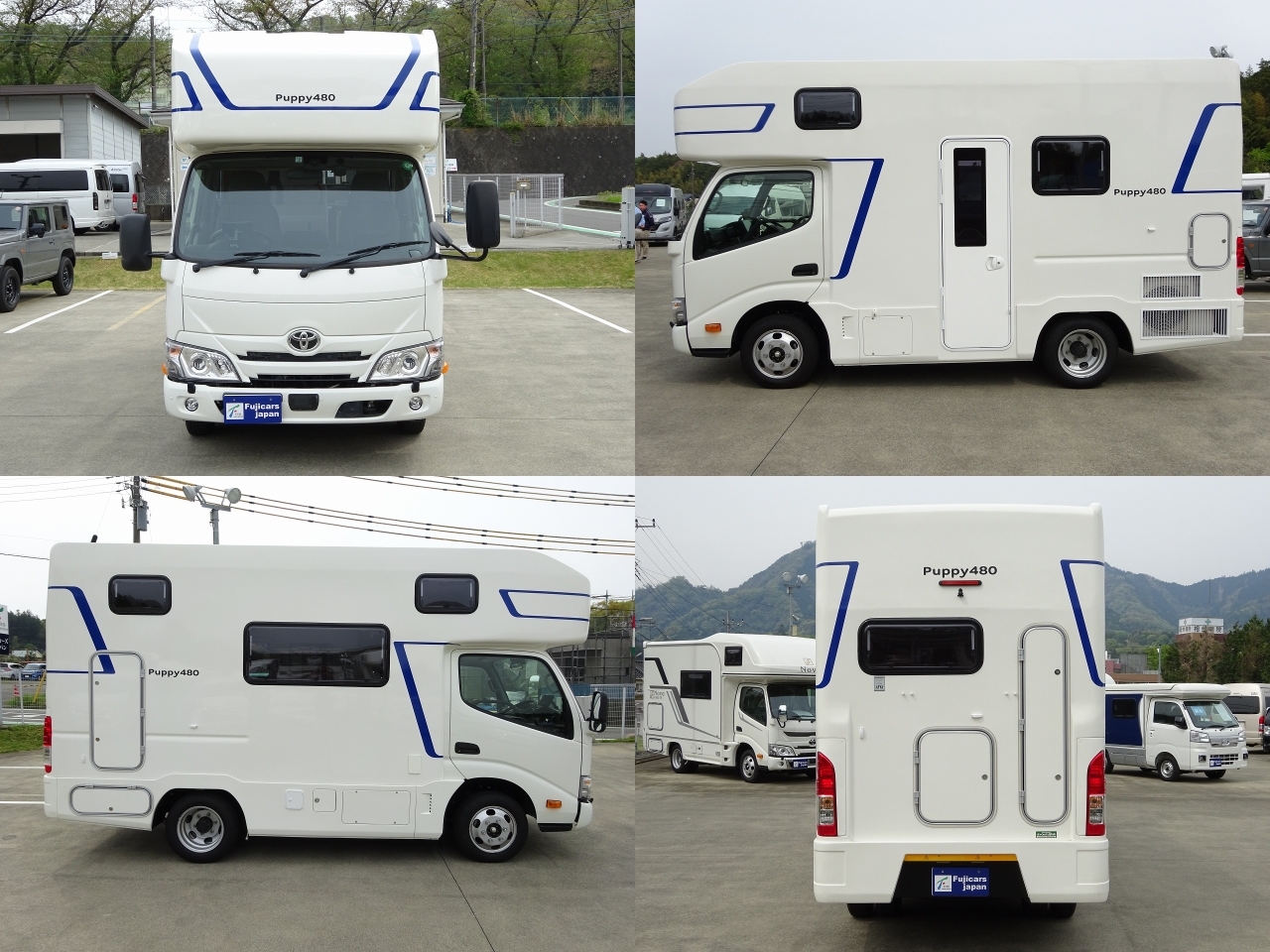 キャンピングカー キャブコン ｶﾑﾛｰﾄﾞ ｷｬﾝﾊﾟｰ厚木ﾊﾟﾋﾟｰ480 家AC 4駆
