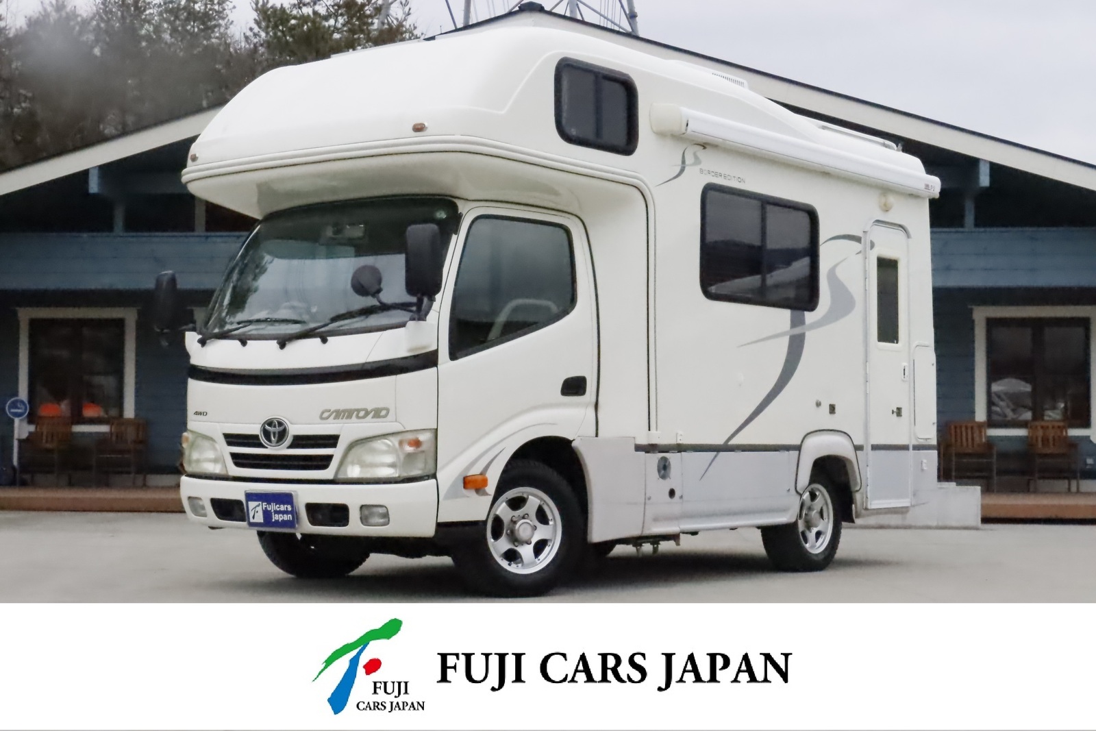 キャンピングカー キャブコン カムロード ナッツRV クレソンボーダー