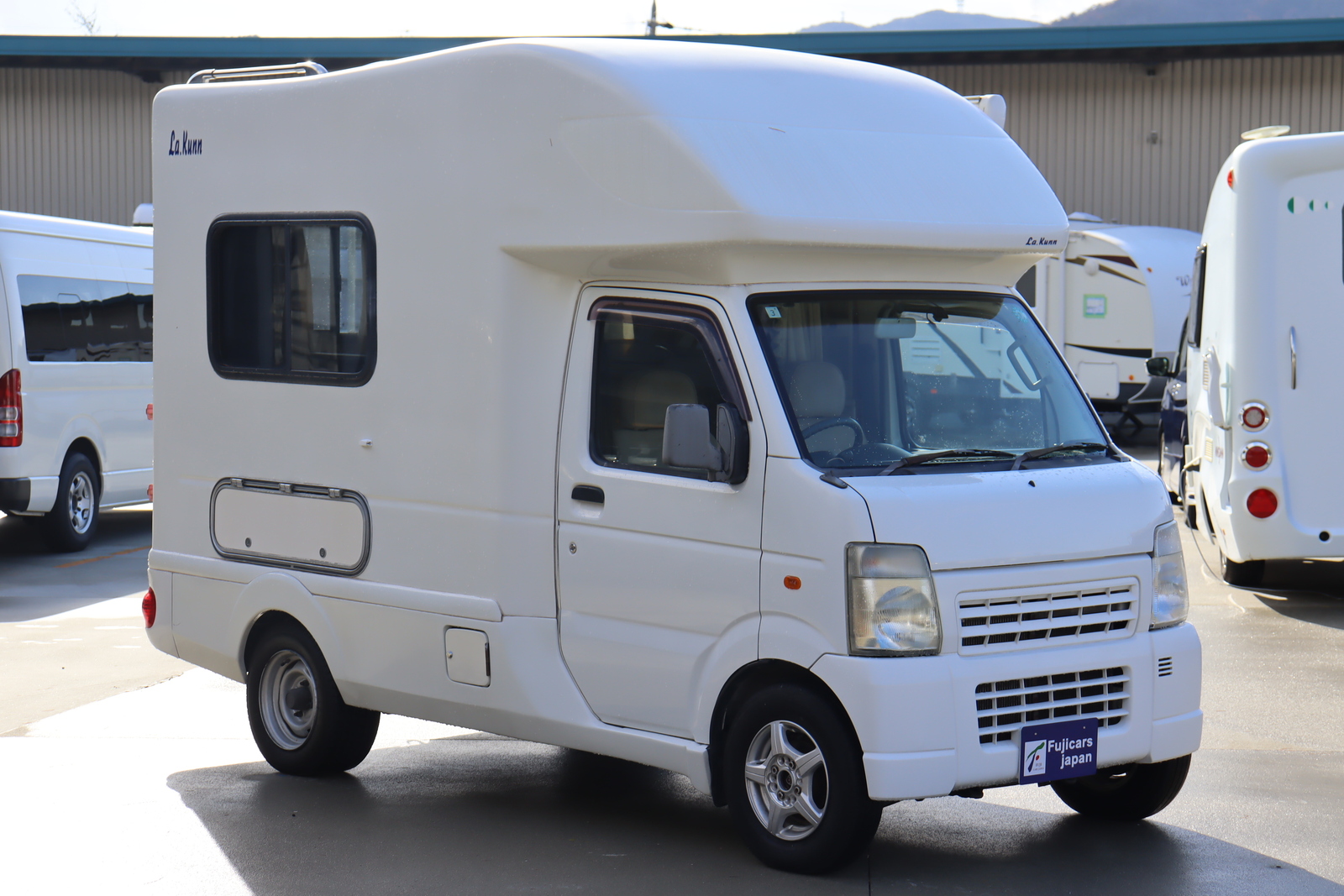 キャンピングカー 軽キャンパー ｷｬﾘｲ AZ-MAX ﾗｸｰﾝ FFﾋｰﾀｰ 4WD