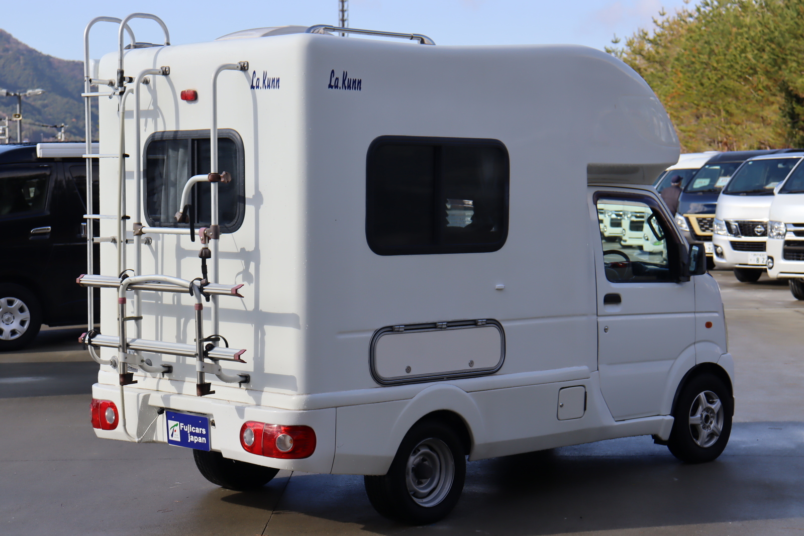 キャンピングカー 軽キャンパー ｷｬﾘｲ AZ-MAX ﾗｸｰﾝ FFﾋｰﾀｰ 4WD