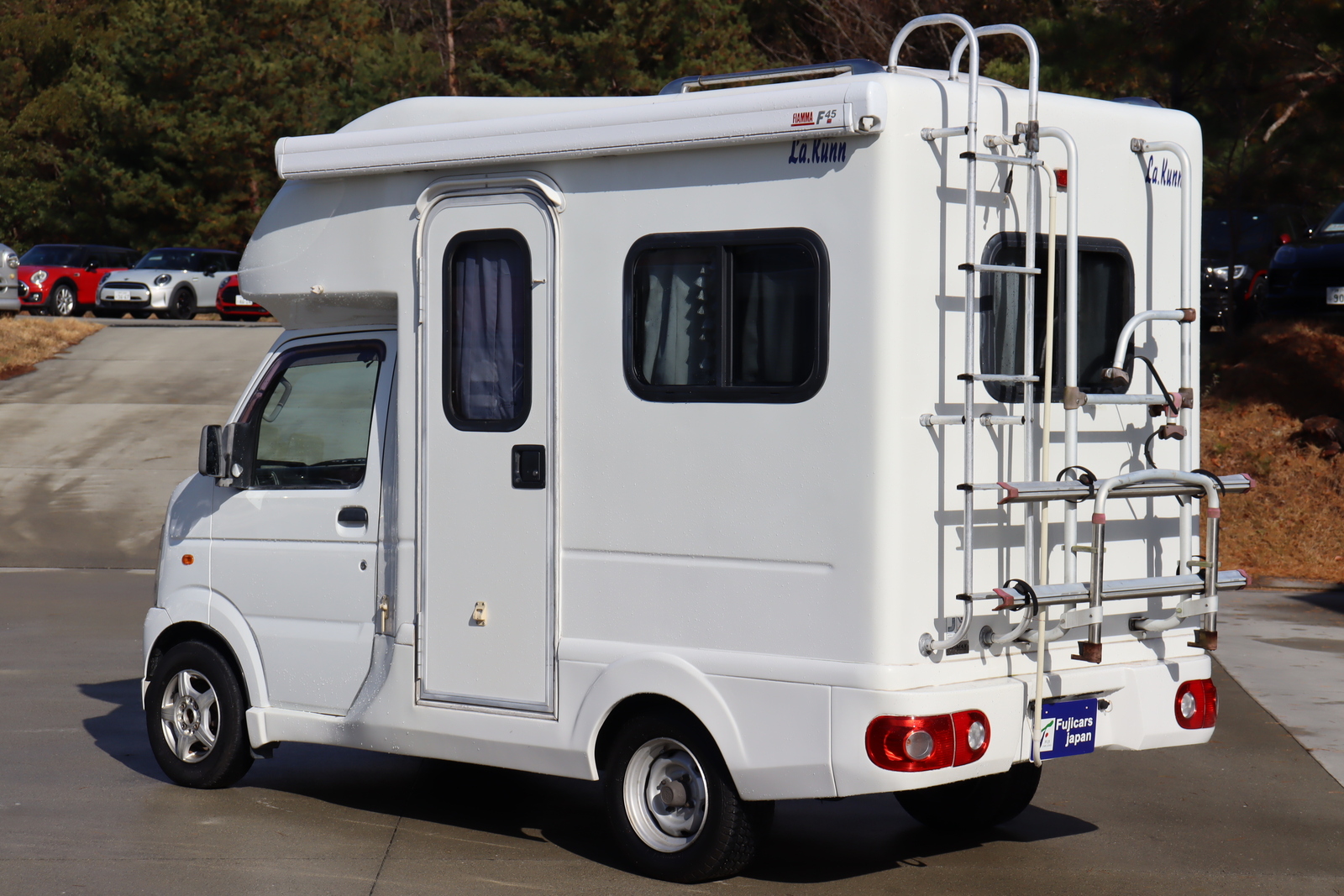 キャンピングカー 軽キャンパー ｷｬﾘｲ AZ-MAX ﾗｸｰﾝ FFﾋｰﾀｰ 4WD