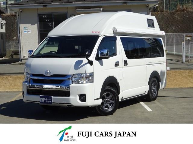 キャンピングカー バンコン ハイエース ホワイトハウス コンパスグランド 4WD