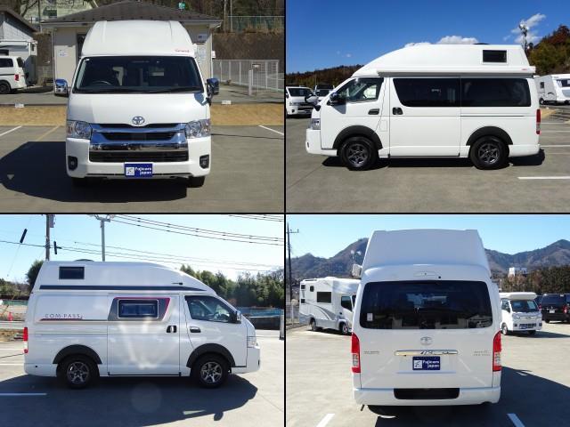 キャンピングカー バンコン ﾊｲｴｰｽ ﾎﾜｲﾄﾊｳｽ ｺﾝﾊﾟｽｸﾞﾗﾝﾄﾞ 4WD