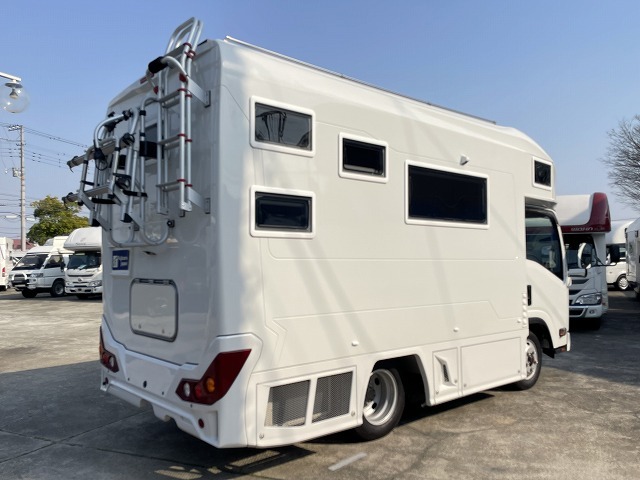 キャンピングカー キャブコン ﾋﾞｰｶﾑ NTB ｻｸﾗⅡ 4WD 家庭用ｴｱｺﾝ