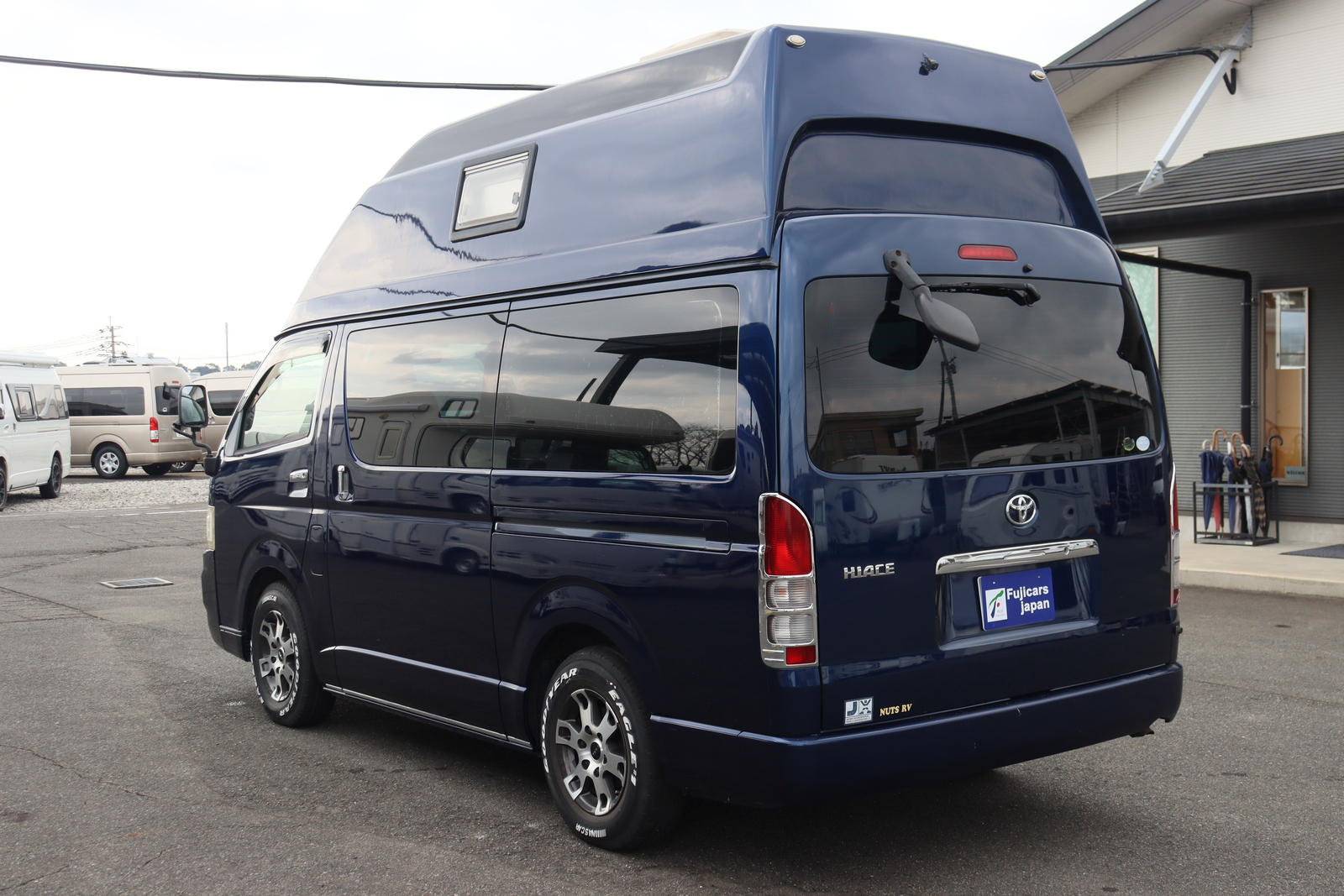 キャンピングカー バンコン ﾊｲｴｰｽ ﾅｯﾂRV ｷｬｯﾂ 架装ﾊｲﾙｰﾌ