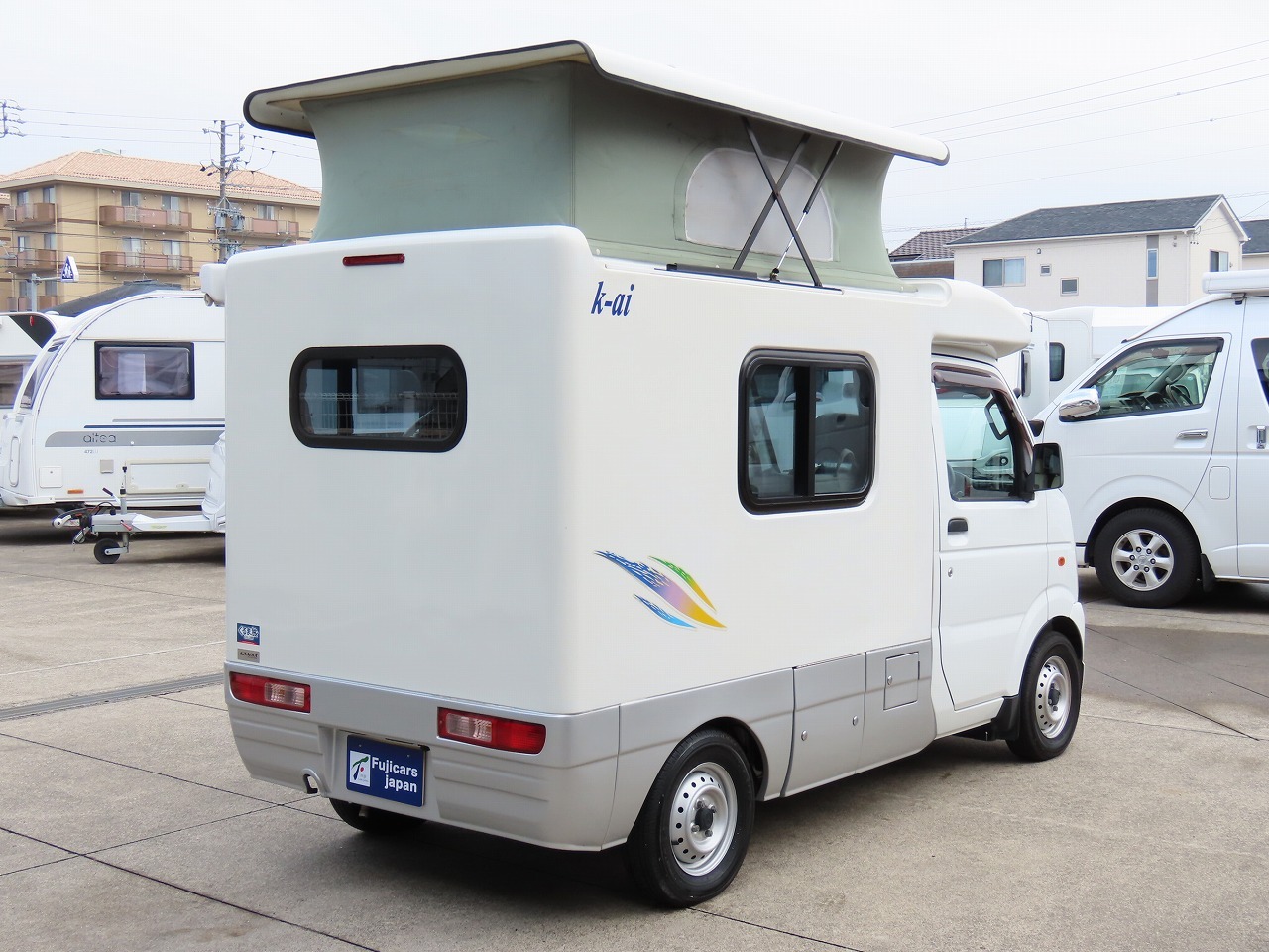 キャンピングカー 軽キャンパー ｽｸﾗﾑ AZ-MAX K-ai 4WD FFﾋｰﾀｰ