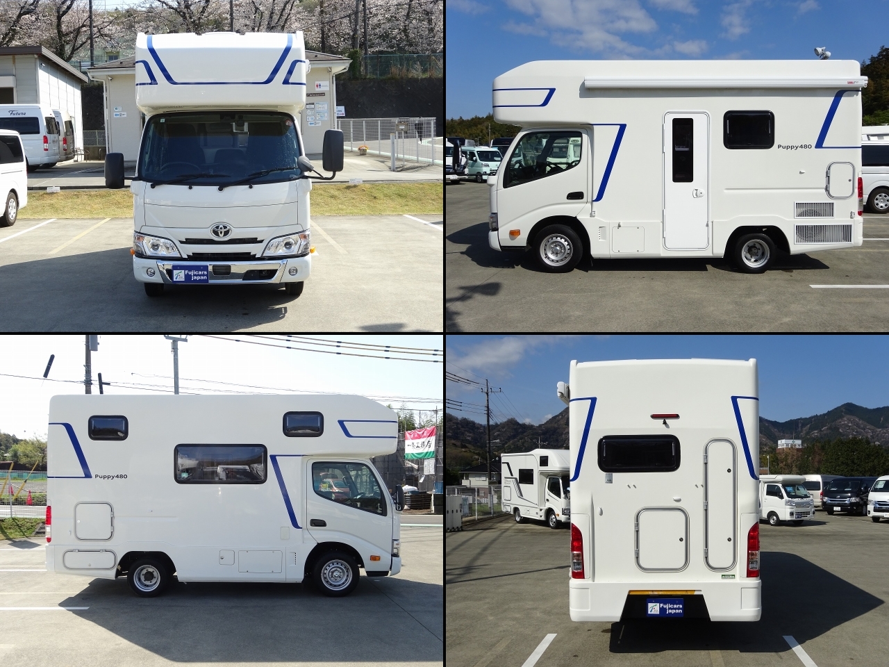 キャンピングカー キャブコン ｶﾑﾛｰﾄﾞ ｷｬﾝﾊﾟｰ厚木 ﾊﾟﾋﾟｰ480　家ｴｱｺﾝ