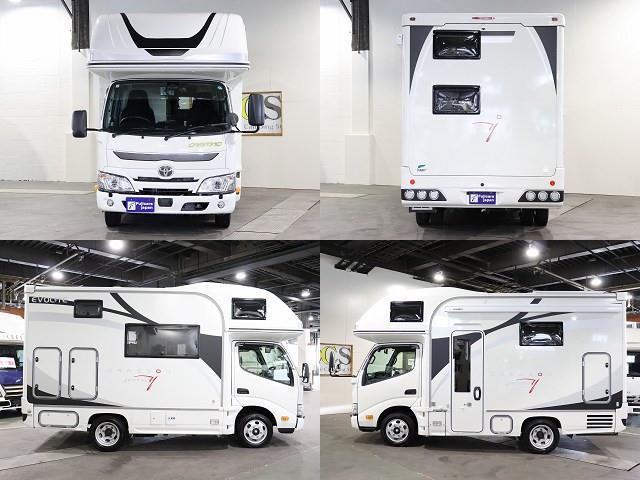 キャンピングカー キャブコン ｶﾑﾛｰﾄﾞ ﾅｯﾂRV ｸﾚｿﾝｼﾞｬｰﾆｰWｴﾎﾞﾗｲﾄ