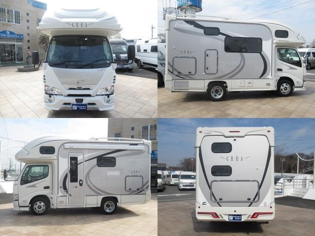 キャンピングカー キャブコン ﾅｯﾂRV ｸﾚｱ5.3Wﾊｲﾊﾟｰｴﾎﾞ 400Ah