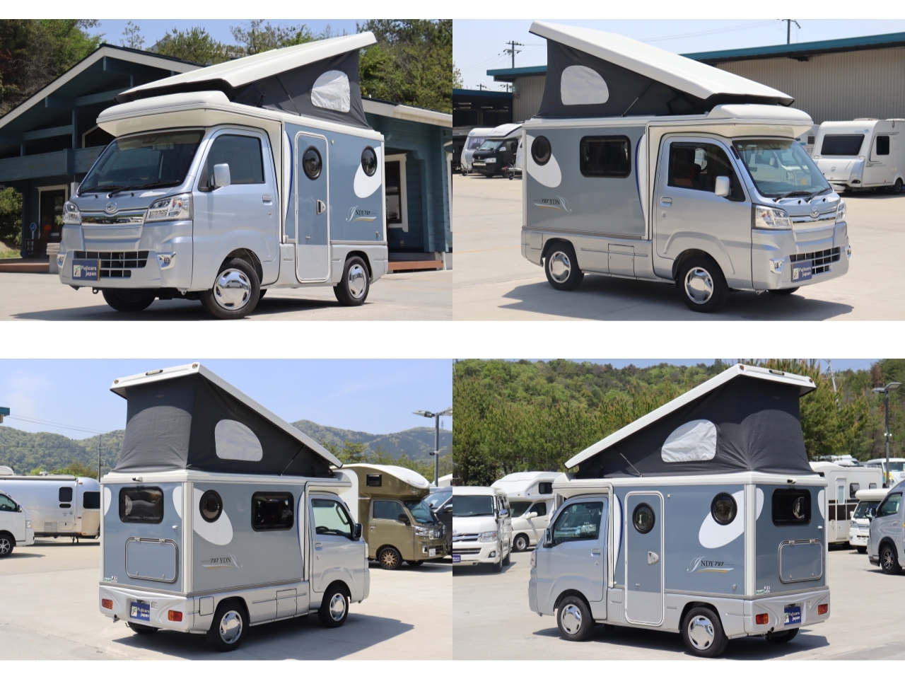 キャンピングカー 軽キャンパー ﾊｲｾﾞｯﾄ ｲﾝﾃﾞｨｱﾅRV ｲﾝﾃﾞｨ727