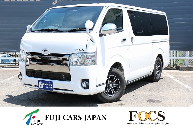 キャンピングカー バンコン ハイエース　FOCS　エスパシオesリノタクミ　4WD