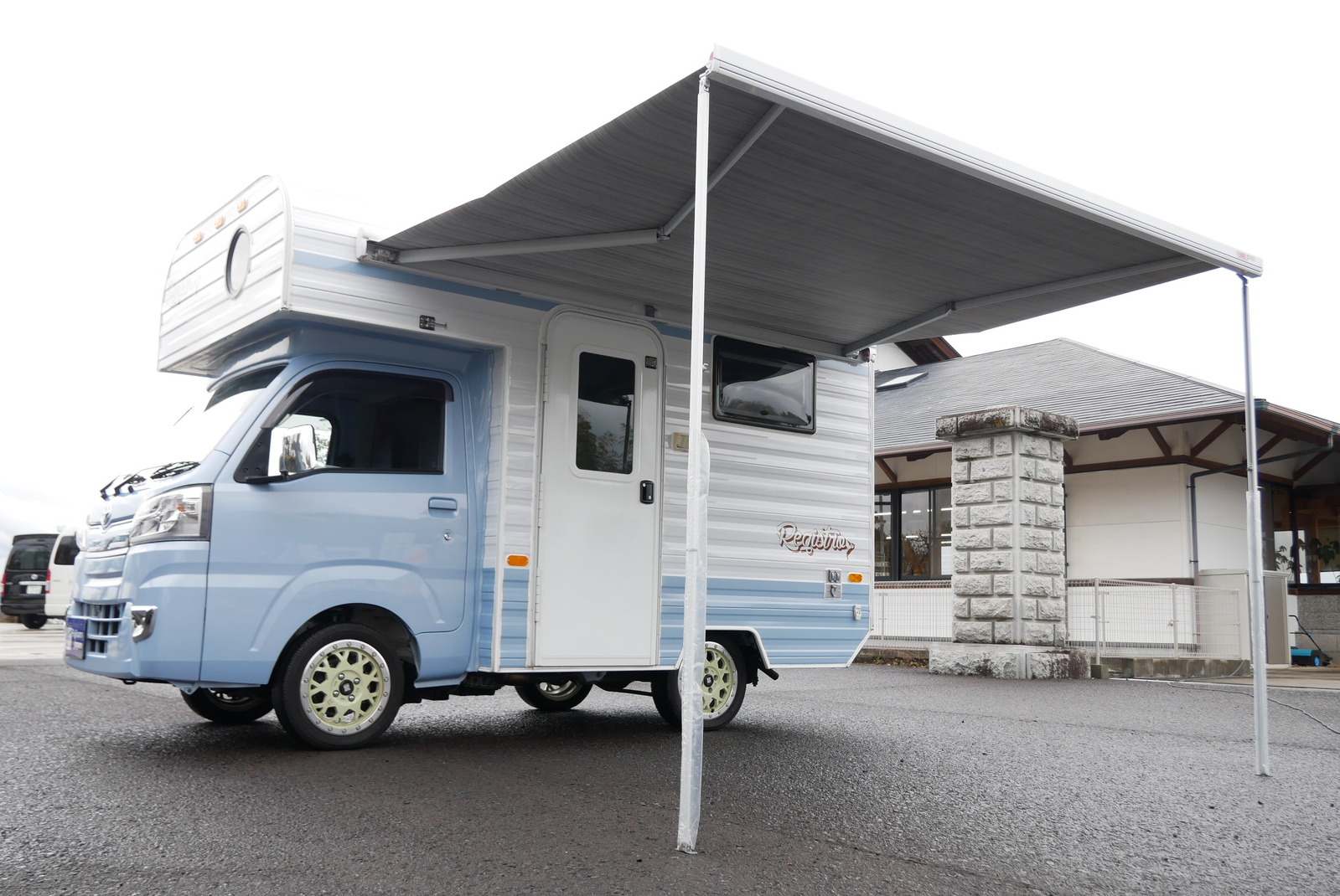 キャンピングカー 軽キャンパー ﾋﾟｸｼｽ ﾐｽﾃｨｯｸﾚｼﾞｽﾄﾛ家庭用ｴｱｺﾝ ﾘﾁｳﾑ