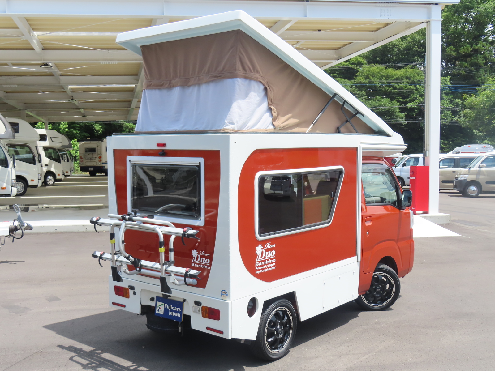 キャンピングカー 軽キャンパー ﾊｲｾﾞｯﾄ ﾘｿﾞｰﾄﾃﾞｭｵﾊﾞﾝﾋﾞｰﾉ