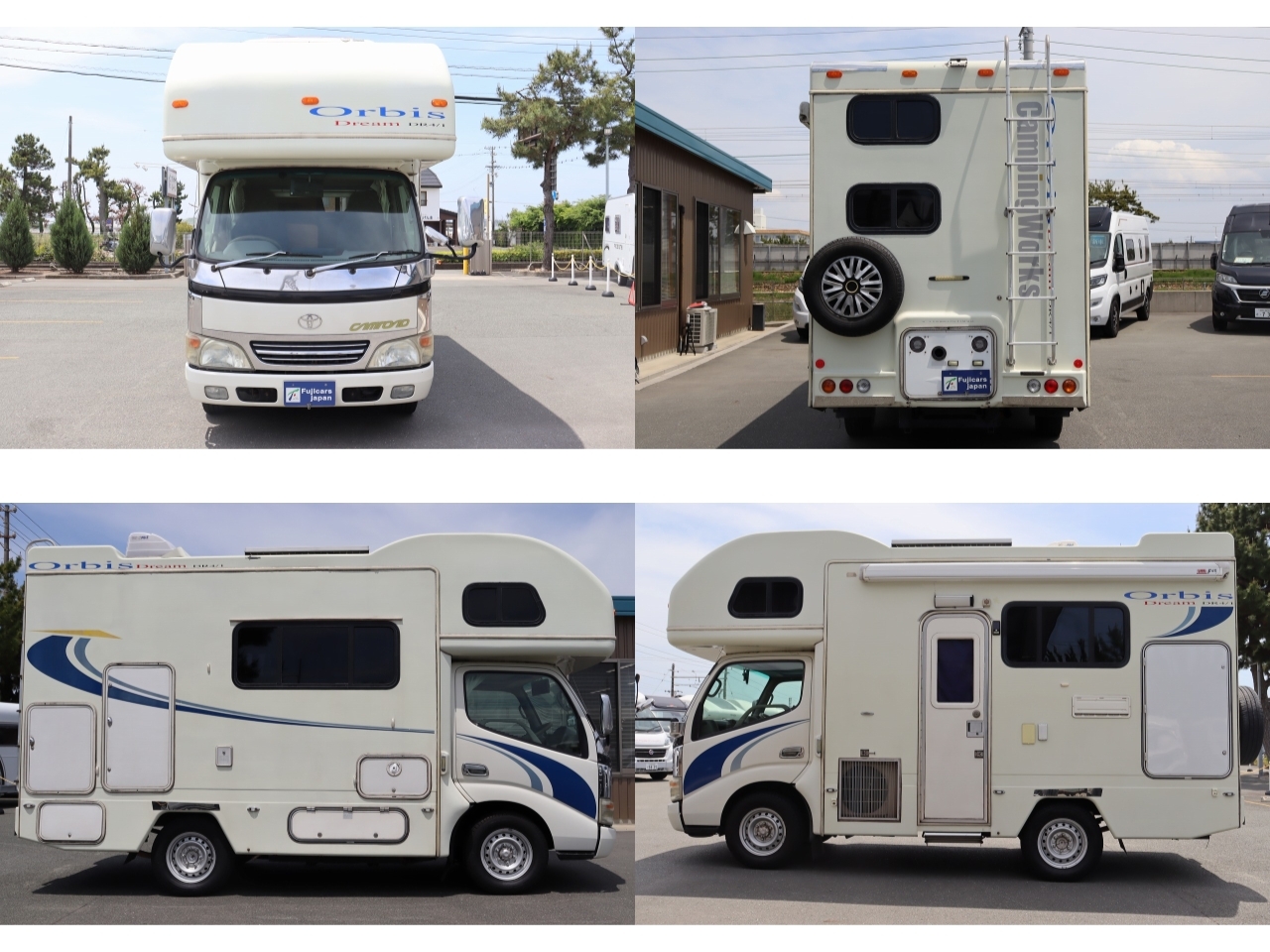 キャンピングカー キャブコン ｷｬﾝﾋﾟﾝｸﾞﾜｰｸｽ ｵﾙﾋﾞｽﾄﾞﾘｰﾑ 家ｴｱｺﾝ