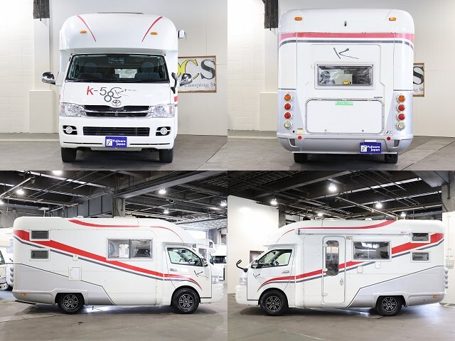 キャンピングカー キャブコン ﾊｲｴｰｽ ｶﾄｰﾓｰﾀｰ K-580 FFﾋｰﾀｰ 4WD