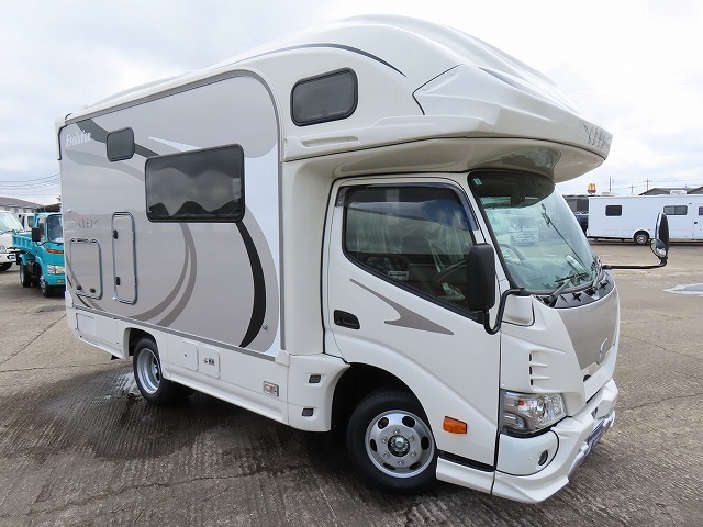 キャンピングカー キャブコン ｶﾑﾛｰﾄﾞ ﾅｯﾂRV ｸﾚｱ5.3X ﾊｲﾊﾟｰｴﾎﾞ