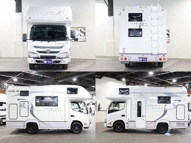 キャンピングカー キャブコン ｶﾑﾛｰﾄﾞ ﾅｯﾂRVｸﾚｿﾝﾎﾞﾔｰｼﾞｭW 4WD
