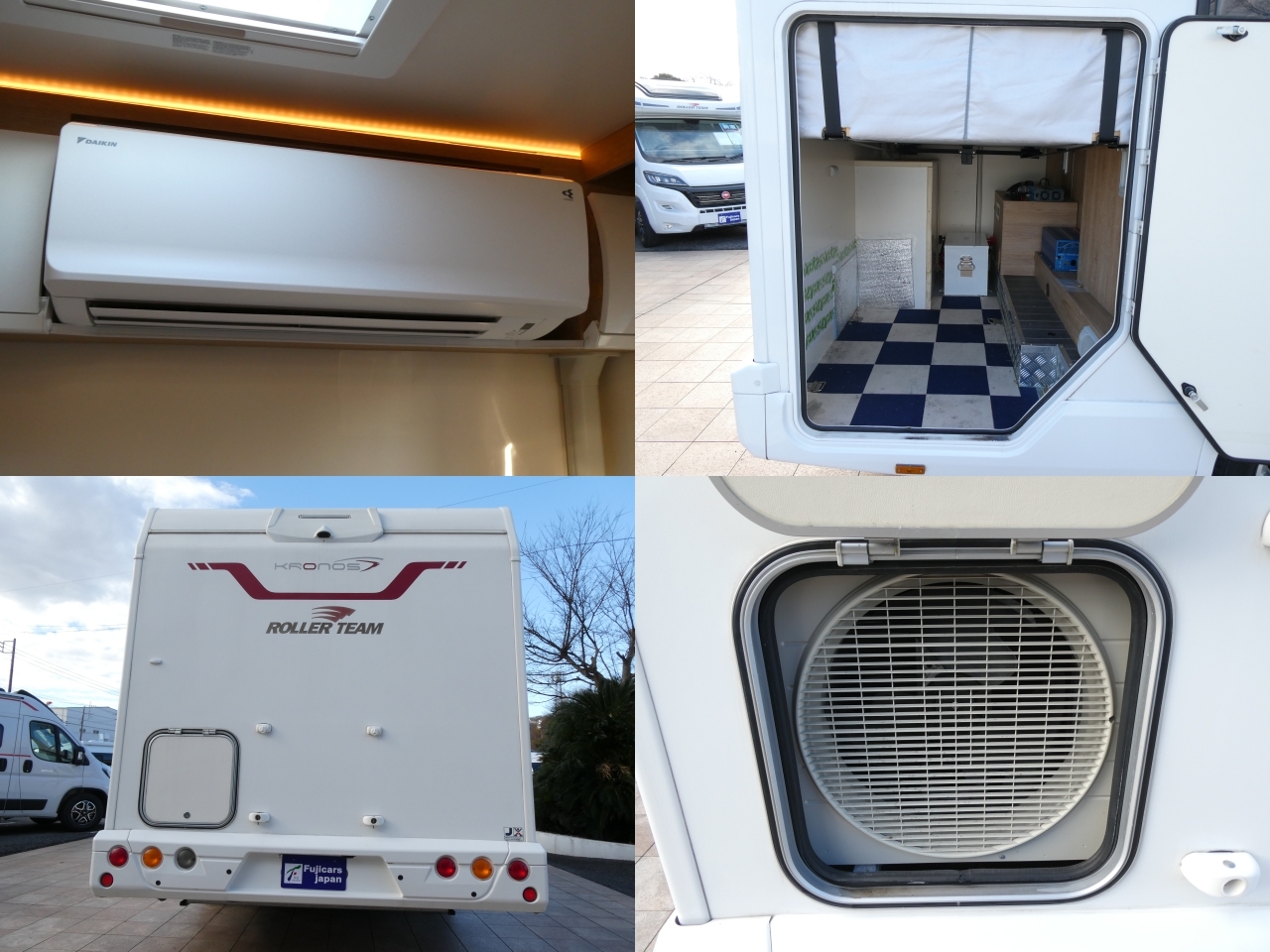 キャンピングカー キャブコン ﾛｰﾗｰﾁｰﾑ　ｸﾛﾉｽ294TL　9速AT　2.3DT