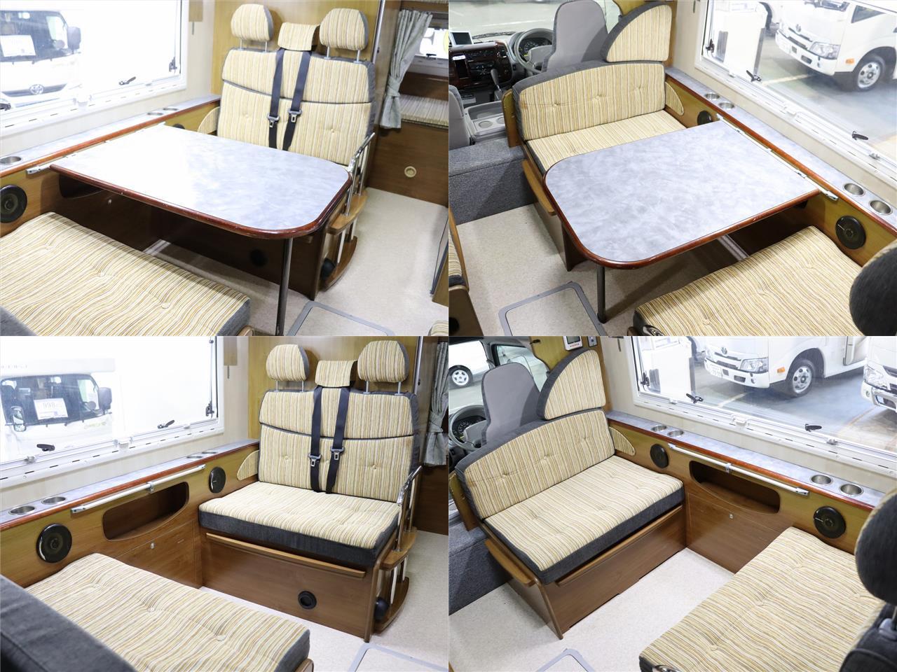 キャンピングカー キャブコン ｶﾑﾛｰﾄﾞ ﾊﾞﾝﾃｯｸｼﾞﾙ520 家庭用ｴｱｺﾝ4WD