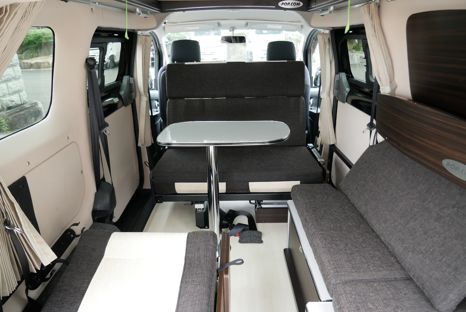 キャンピングカー バンコン  NV200ﾊﾞﾈｯﾄ ﾎﾟｯﾌﾟｺﾝ ｷｬﾝﾊﾟｰR 
