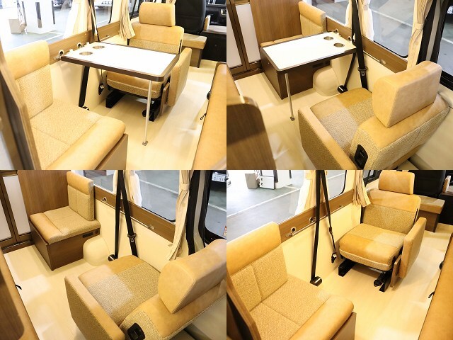 キャンピングカー バンコン ﾊｲｴｰｽ ﾚｸﾋﾞｨ ﾌﾟﾗｽDD　4WD　FF