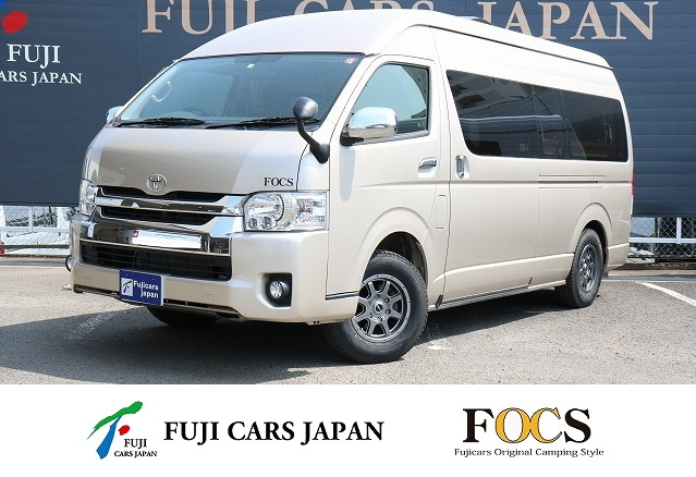 キャンピングカー バンコン ハイエース FOCS Di　4WD