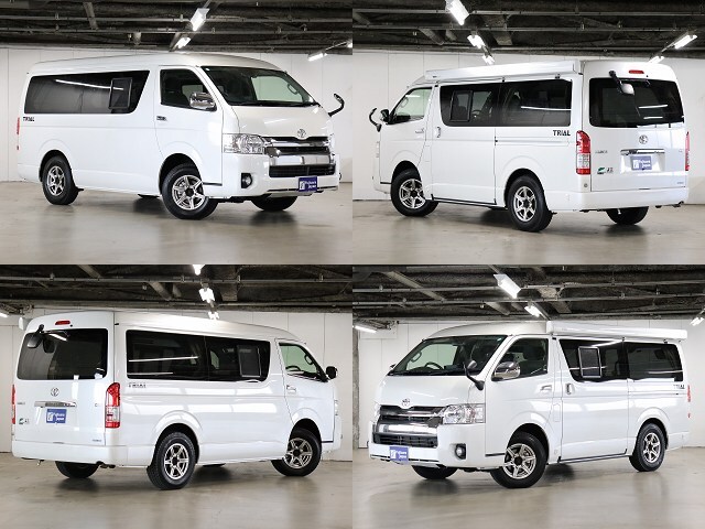 キャンピングカー バンコン ﾊｲｴｰｽ ﾅｯﾂRV ﾄﾗｲｱﾙ 4WD FFﾋｰﾀｰ