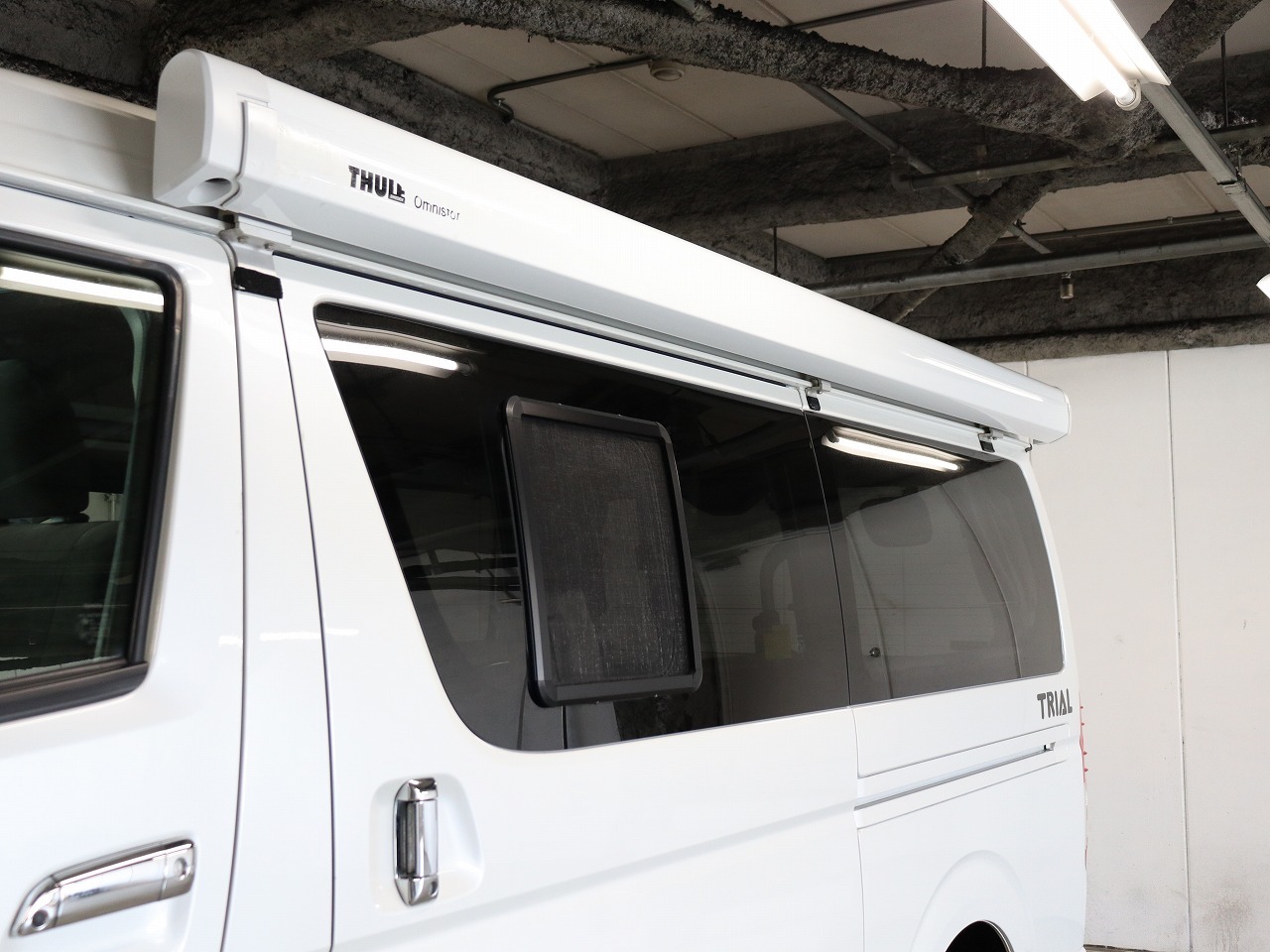 キャンピングカー バンコン ﾊｲｴｰｽ ﾅｯﾂRV ﾄﾗｲｱﾙ 4WD FFﾋｰﾀｰ