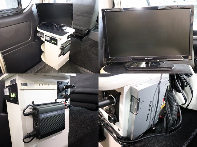 キャンピングカー バンコン ﾊｲｴｰｽ ﾅｯﾂRV ﾄﾗｲｱﾙ 4WD FFﾋｰﾀｰ