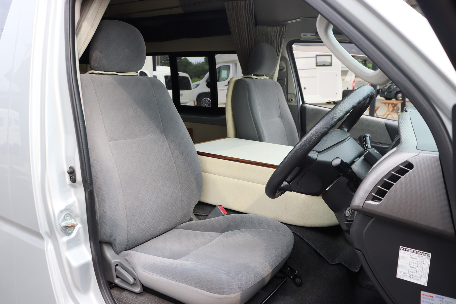 キャンピングカー バンコン ﾊｲｴｰｽ 大森自動車 ﾊﾞﾙﾐｨ2007