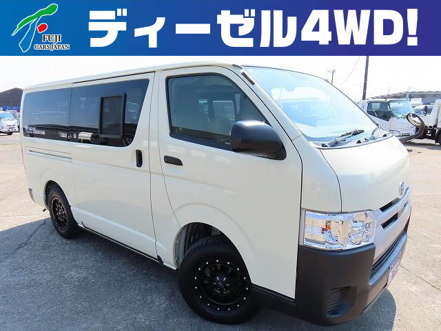 キャンピングカー バンコン ﾊｲｴｰｽ ﾄｲﾌｧｸﾄﾘｰ ｸﾞﾘｰﾝﾊﾞﾃﾞｨ 4WD