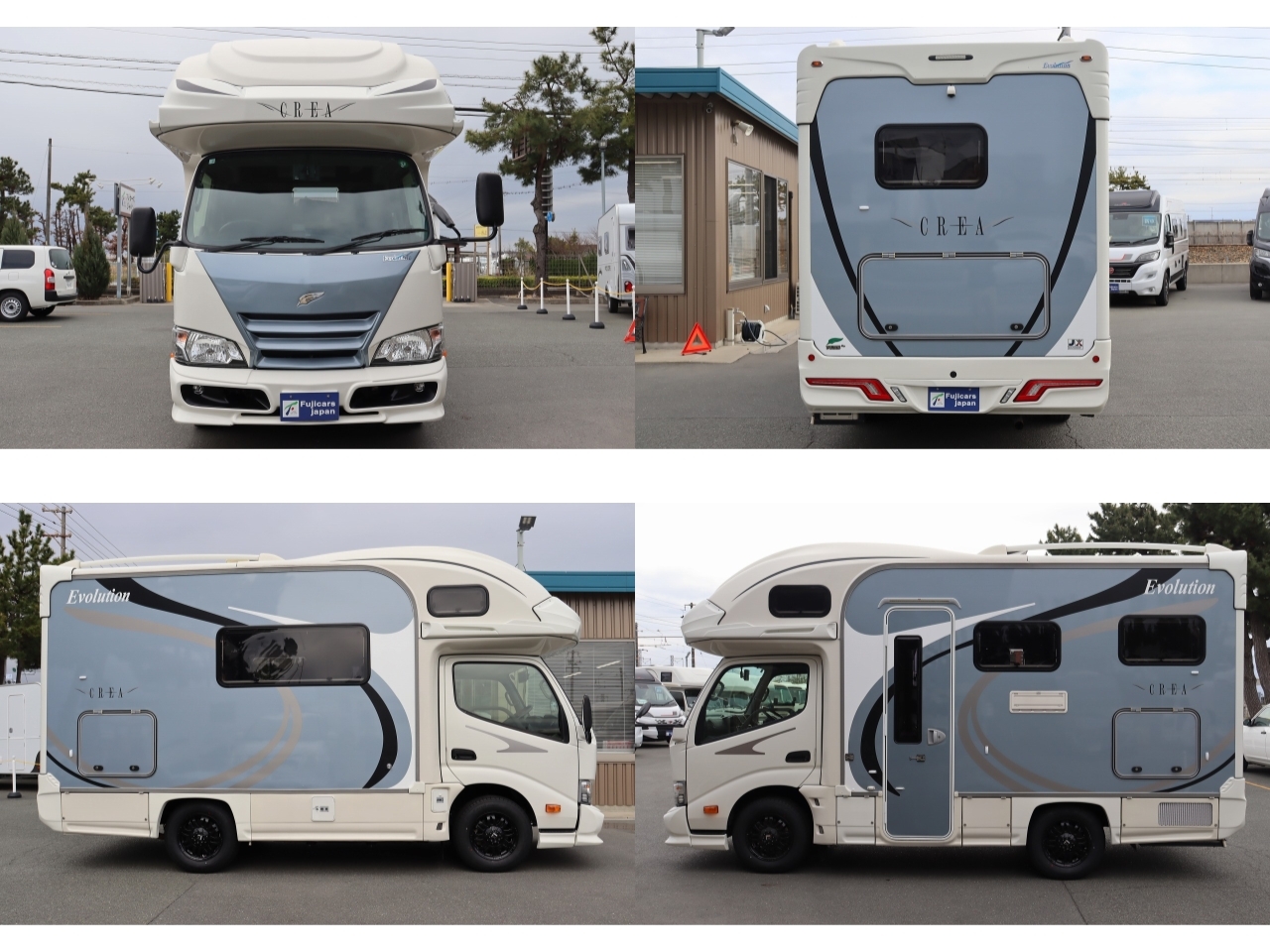 キャンピングカー キャブコン ｶﾑﾛｰﾄﾞﾅｯﾂRV ｸﾚｱ 5.0XXｴﾎﾞﾘｭｰｼｮﾝ