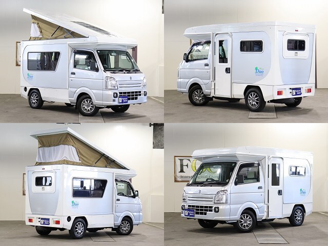 キャンピングカー 軽キャンパー ｷｬﾘｲｽﾃｰｼﾞ21ﾘｿﾞｰﾄﾃﾞｭｵﾊﾞﾝﾋﾞｰﾉ4WD