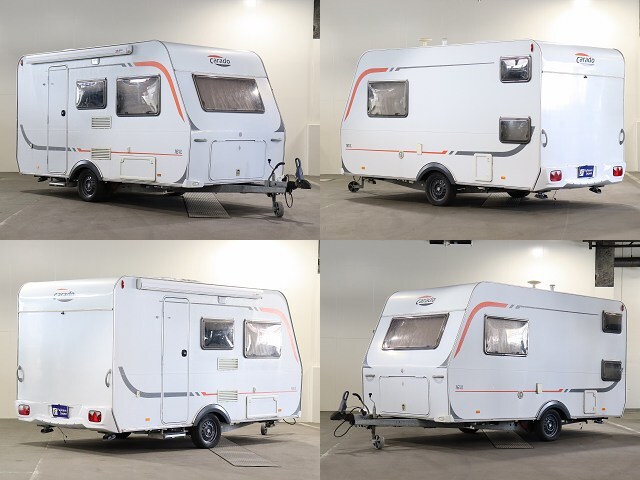 キャンピングカー トレーラー ｶﾗｰﾄﾞ C161L　ｶﾞｽFF　3WAY冷蔵庫