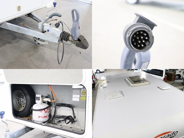 キャンピングカー トレーラー ｶﾗｰﾄﾞ C161L　ｶﾞｽFF　3WAY冷蔵庫