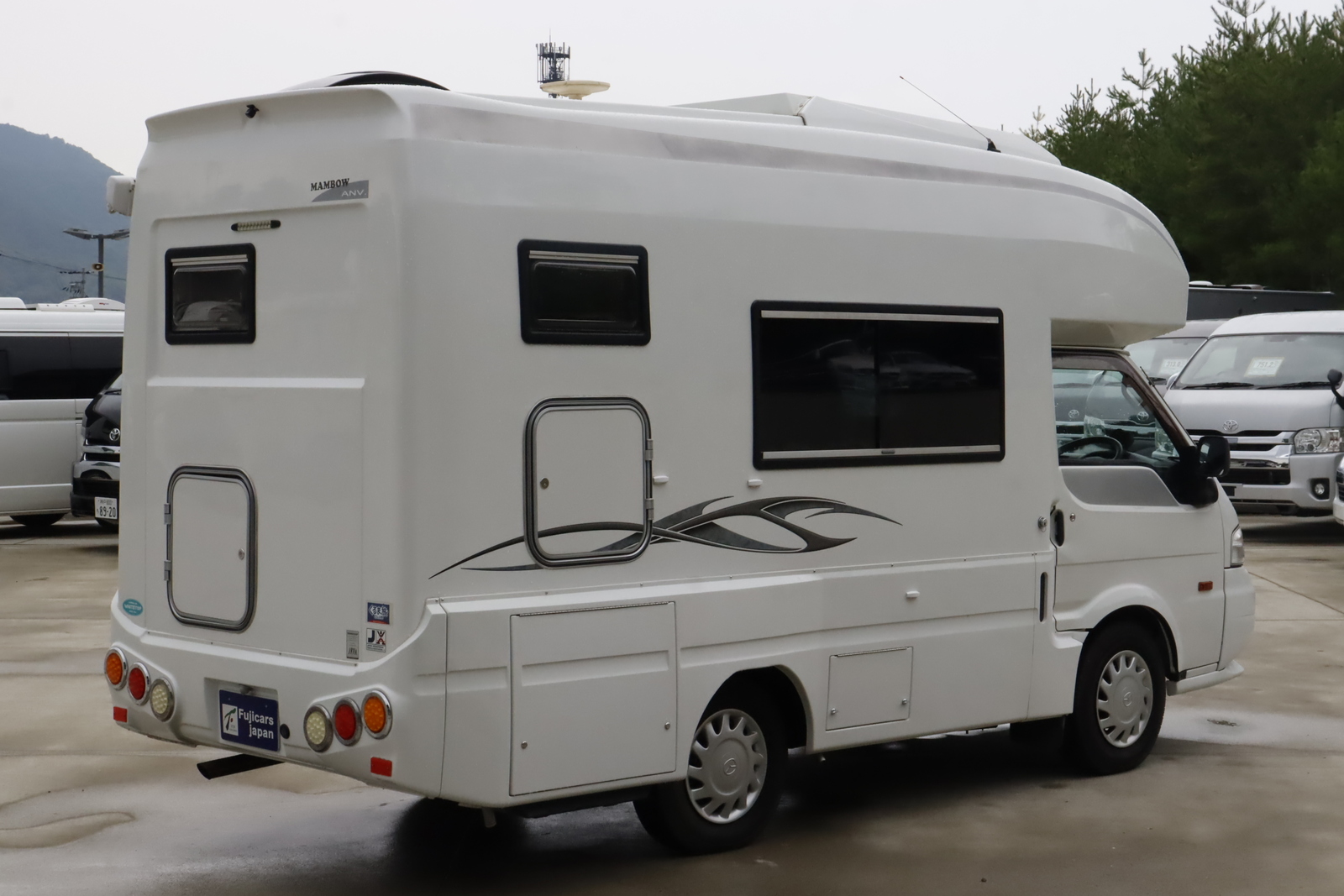 キャンピングカー キャブコン ﾎﾞﾝｺﾞ ﾛｰﾀｽRV ﾏﾝﾎﾞｳANV