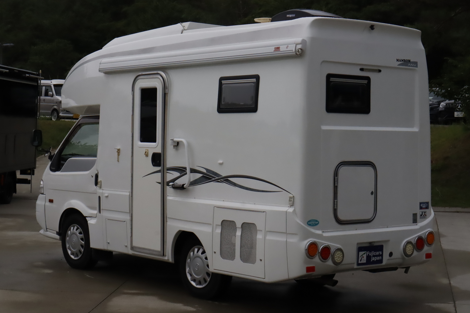 キャンピングカー キャブコン ﾎﾞﾝｺﾞ ﾛｰﾀｽRV ﾏﾝﾎﾞｳANV