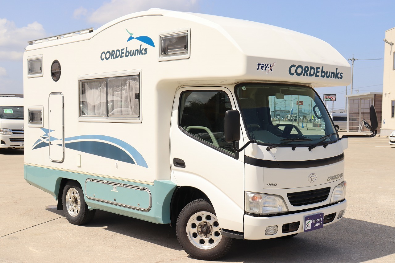 キャンピングカー キャブコン ｶﾑﾛｰﾄﾞ ﾊﾞﾝﾃｯｸ ｺﾙﾄﾞﾊﾞﾝｸｽ　4WD