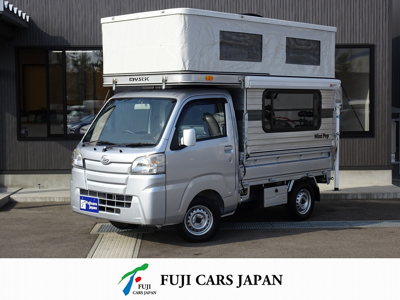 キャンピングカー 軽キャンパー ハイゼット ミスティックミニポップ FFヒーター4WD