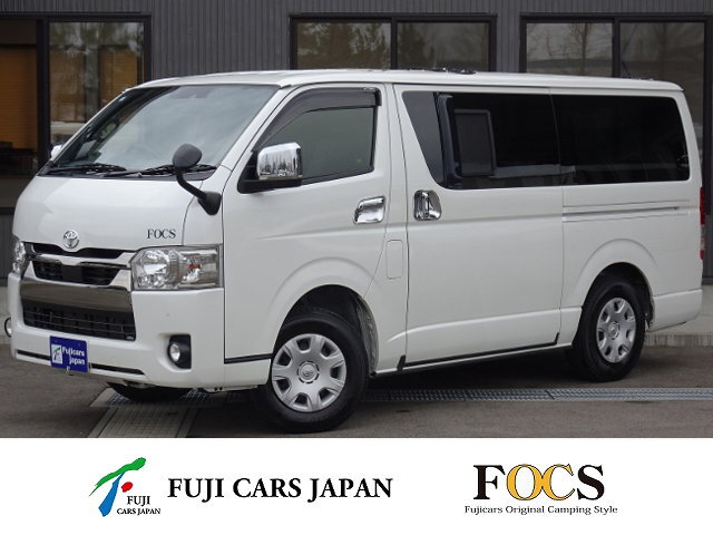 キャンピングカー バンコン ハイエース FOCS エスパシオes ソーラー 4WDDT