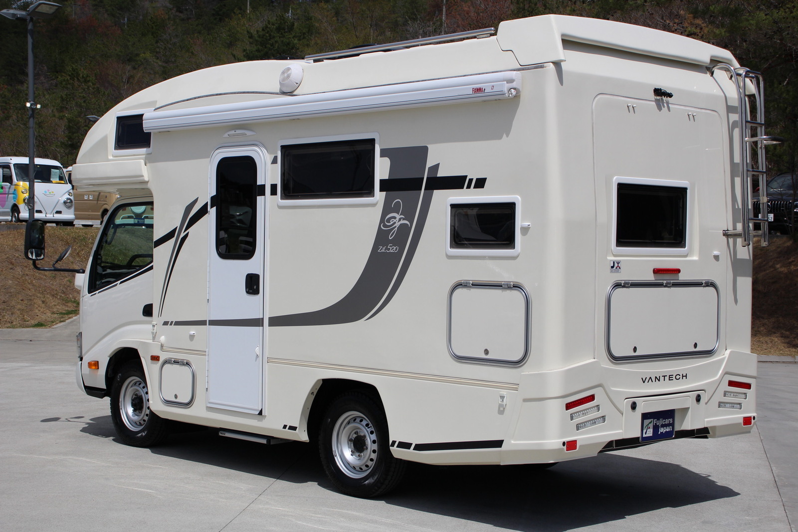 キャンピングカー キャブコン ｶﾑﾛｰﾄﾞ ﾊﾞﾝﾃｯｸ ｼﾞﾙ520 4WD 家庭用AC