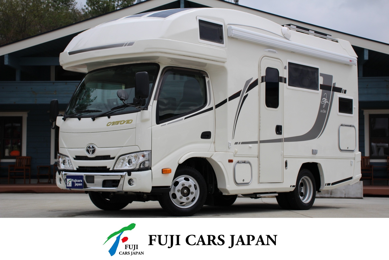 キャンピングカー キャブコン カムロード バンテック ジル520 家AC 4WD