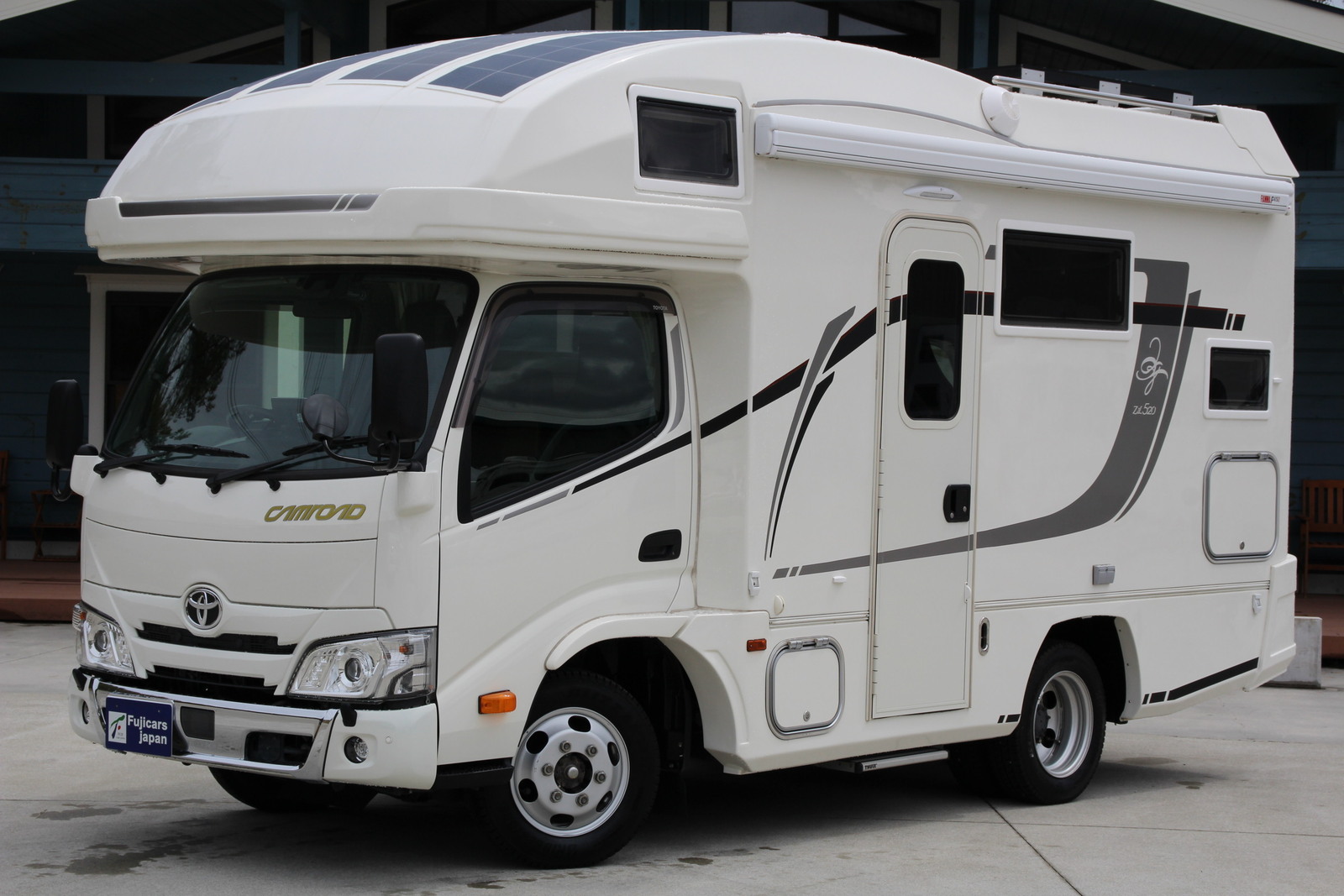 キャンピングカー キャブコン ｶﾑﾛｰﾄﾞ ﾊﾞﾝﾃｯｸ ｼﾞﾙ520 家AC 4WD
