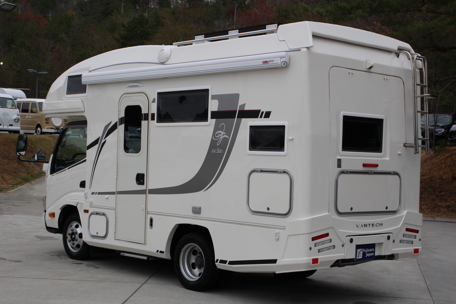 キャンピングカー キャブコン ｶﾑﾛｰﾄﾞ ﾊﾞﾝﾃｯｸ ｼﾞﾙ520 家AC 4WD